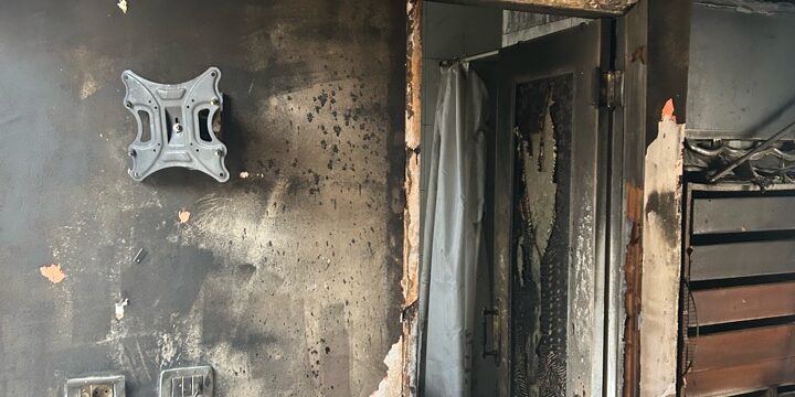 Antes — Incendio por estufa eléctrica en Tales, Castellón